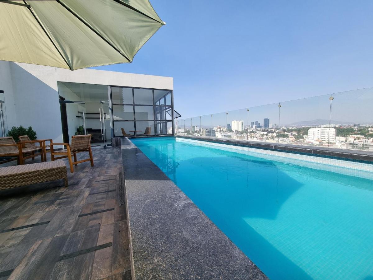 Tribu Sonata With Pool Apartment Guadalajara Exterior foto